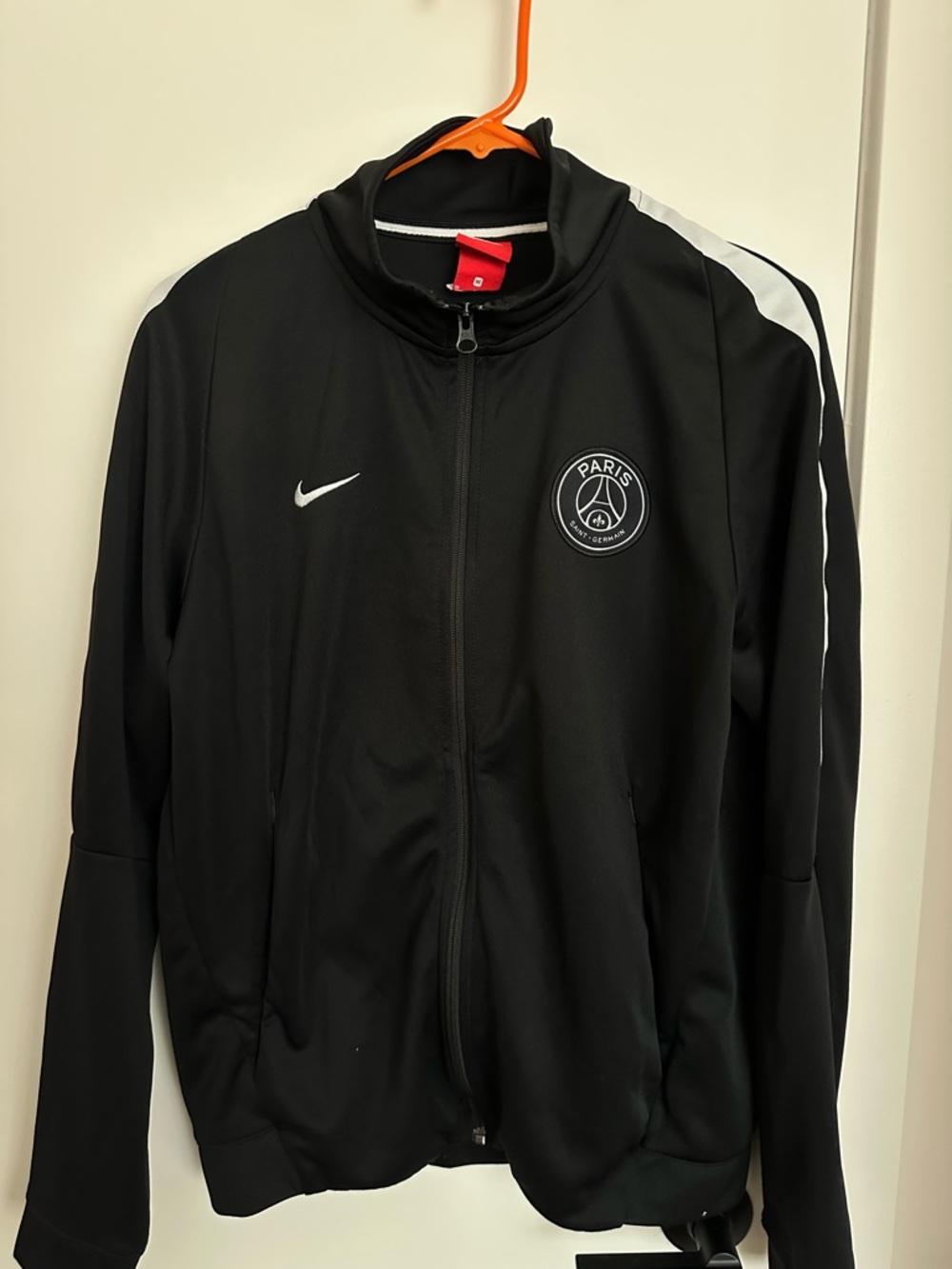 Nike Black & White PSG Men's Performance Jacket